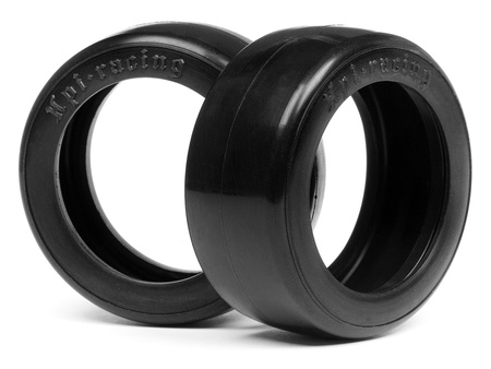 #4791 Vintage Slick Racing Tire 26Mm D Compound (2Pcs)