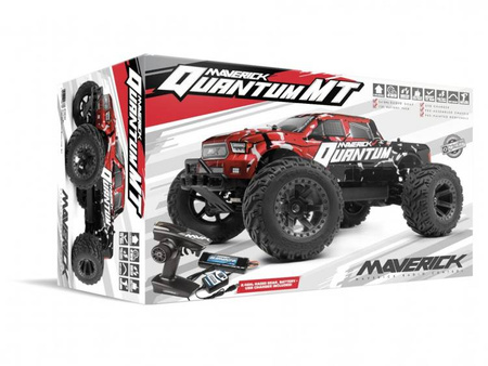 Quantum MT 1/10 4WD Monster Truck - Red #150102