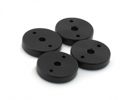 PRECISION PISTON 1.4x2 Holes (4pcs/Black) #87515