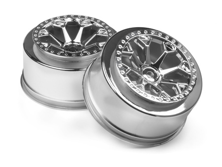 8-SHOT SC WHEEL (4.5mm Offset/CHROME/2PCS) #116739