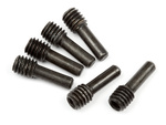 #86094 Screw Shaft M4X2.5X12Mm (Black/6Pcs)
