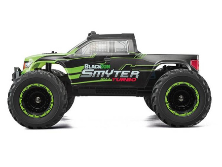 Samochód zdalnie sterowany RC #540230 Smyter MT Turbo 1/12 4WD 3S Brushless - Green Model Auto RC