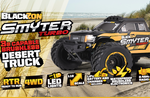 Samochód zdalnie sterowany RC #540253 Smyter MT Turbo 1/12 4WD 3S Brushless - Yellow Model auto RC