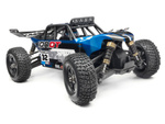 #MV28069 DESERT TRUCK PAINTED BODY BLUE WITH DECALS ION DT
