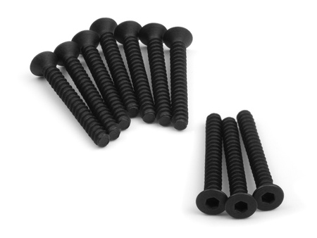 #160594 TP. FLAT HEAD SCREW M3x25mm (HEX SOCKET/10pcs)