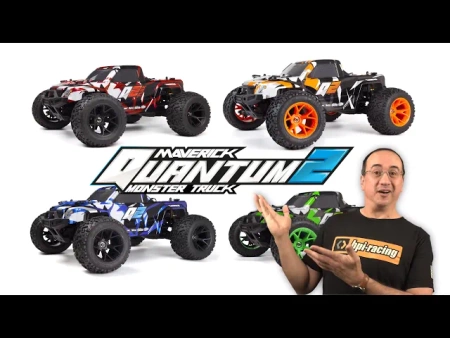 Samochód zdalnie sterowany RC #150408 Quantum2 XT Flux 1/10th Stadium Truck - Green Model Auto RC