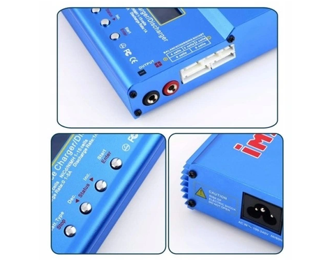 #RC41554S Ładowarka RC IMAX B6AC 80W + zasilacz