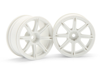 WORK EMOTION XC8 WHEEL 26mm WHITE (3mm OFFSET) #3303