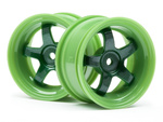#111090 Work Meister S1 Wheel Green (3Mm Offset/2Pcs)