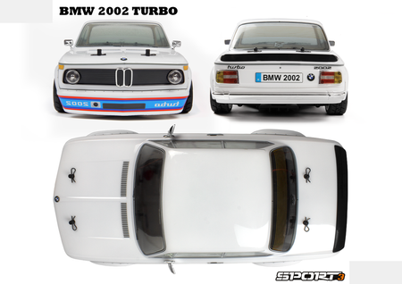 Samochód zdalnie sterowany RC #160937 Sport 3 BMW 2002 Turbo Model Auto RC