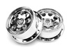 OUTLAW WHEEL CHROME (120x60mm/-4mm OFFSET/2pcs)