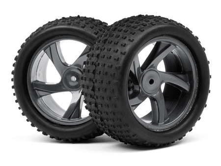 1/18 TRUGGY WHEEL &amp; TYRE ASSEMBLY (ION XT) #MV28047