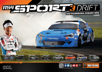 Sport 3 Drift Dai Yoshihara Subaru BRZ #120096