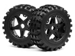 #MV24170 BLACKOUT XB MOUNTED WHEEL AND TYRE SET (FRONT) PR