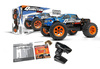 MAVERICK QUANTUM MT FLUX 80A 1/10 4WD BRUSHLESS MONSTER TRUCK BLUE ORANGE #150202