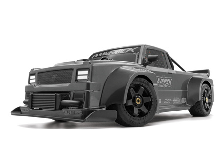 Samochód zdalnie sterowany RC #150351 QuantumR Flux 4S 1/8 4WD Race Truck - Grey Model Auto RC