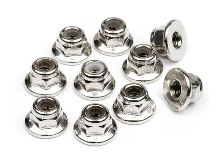 FLANGED LOCK NUT M3 (10pcs) #103671