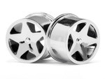 #114279 Q32 Super Star Wheel Set F/R Chrome18X10/18X14/ X4