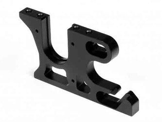 MOTOR MOUNT (ALUMINUM/BLACK)