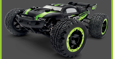 Samochód zdalnie sterowany RC #540214 Slyder ST Turbo 1/16 4WD 2S Brushless - Green Model Auto RC