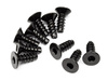 TP. FLAT HEAD SCREW M3x8mm (HEX SOCKET/10pcs) #94303