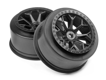 8-SHOT SC WHEEL (4.5mm Offset/BLACK/2PCS) #116521