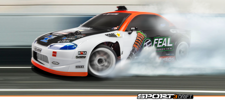 Samochód zdalnie sterowany #160930 Sport 3 Drift Nissan Silvia S15 Aurimas 'Odi' Bakchis Model auto RC na pilota