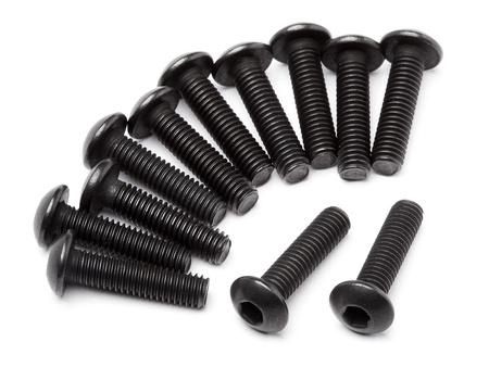 #MV24086 Cap Head Screw M3x12mm 12 Pcs