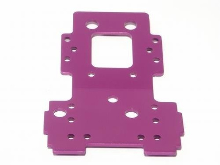 BULKHEAD LOWER PLATE 2.5mm (PURPLE) #86067