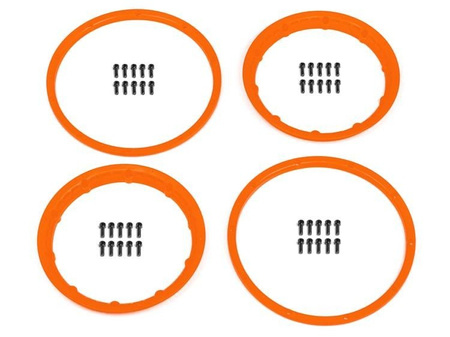 HEAVY DUTY WHEEL BEAD LOCK RINGS (ORANGE/FOR 2 WHEELS) #117334