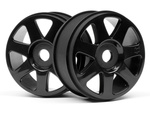 #103677 V7 Wheel Black (42X83Mm/2Pcs)