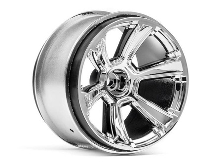 6-SHOT MT WHEEL (CHROME/2PCS) #115324