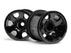 WARLOCK WHEEL BLACK (2.2in/2pcs) #106724