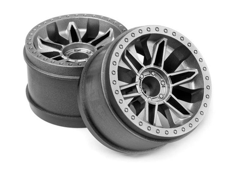 6-SHOT ST WHEEL (SILVER/2PCS) #120136