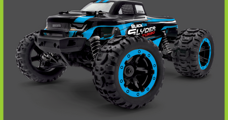 Samochód zdalnie sterowany RC #540209 Slyder MT Turbo 1/16 4WD 2S Brushless - Blue Model Auto RC