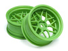 TECH 7 WHEEL GREEN 52X26X+9MM OFFSET (2PCS) #116532