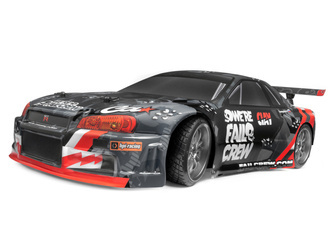 FAIL CREW NISSAN SKYLINE R34 GT-R PRINTED BODY (200MM) #120156