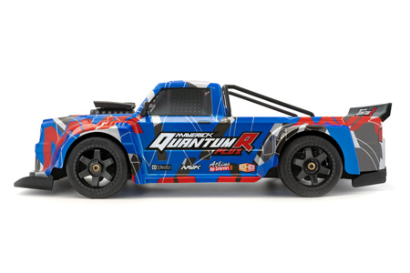 Samochód zdalnie sterowany RC #150312 QuantumR Flux 4S 1/8 4WD Race Truck - Blue/Red Model Auto RC
