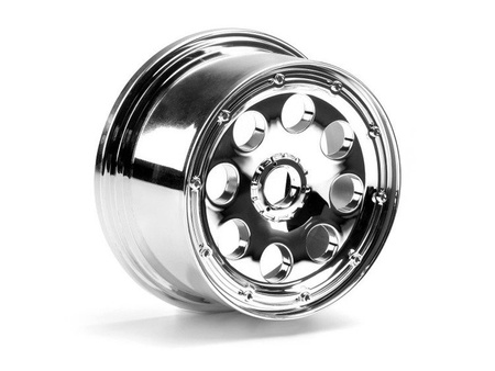 OUTLAW WHEEL CHROME (120x65mm/-10mm OFFSET/2pcs)