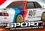 Samochód zdalnie sterowany RC #120103 Sport 3 BMW M3 E30 Warsteiner Model Auto RC