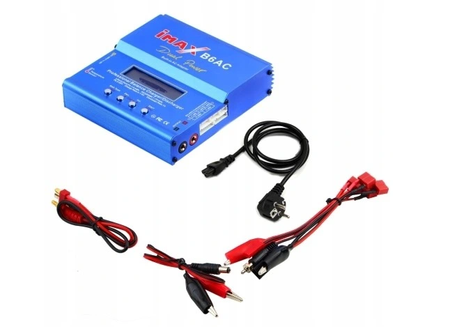 #RC41554S Ładowarka RC IMAX B6AC 80W + zasilacz