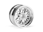 Hre C90 Wheel 26Mm Chrome/White (6Mm Offset/2Pcs) #106773