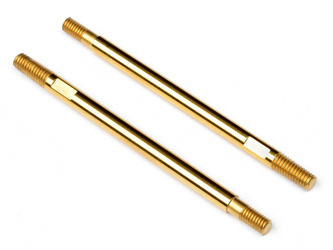 Titanium Nitride Coated Shock Shaft 3X50Mm (2Pcs) #86842