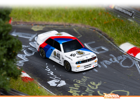 Samochód zdalnie sterowany RC #160992  Nano-TTR BMW M3 Warsteiner Model Auto RC