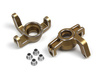 Aluminum Steering Spindle Set (Gold/Left/Right) #150484