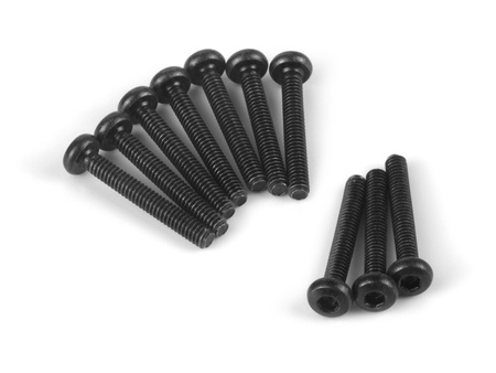 #161172 Button Head Screw M2x14mm (Hex Socket/10pcs)