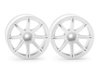 WORK EMOTION XC8 WHEEL 26mm WHITE (9mm OFFSET) #3305