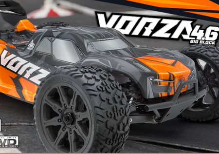 Samochód zdalnie sterowany RC #160180 Vorza Truggy Nitro Model Auto RC