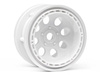 ROCK 8 BEAD LOCK WHEEL WHITE (55x36mm/2pcs)