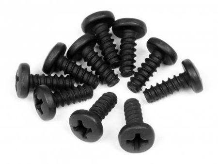 TP. BINDER HEAD SCREW M3x8mm (10pcs) #Z566